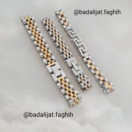 دستبند رولکس استیل رنگ ثابت با بالاترین سطح کیفیت 316L